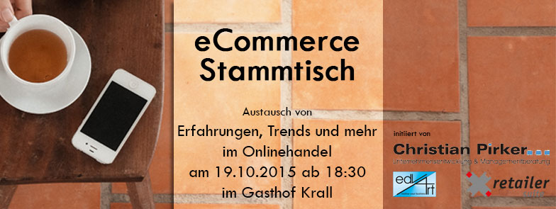 1. Kärntner eCommerce Stammtisch in Klagenfurt